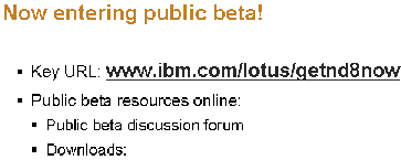 Image:WPLC TechTalk - Domino 8 PUBLIC beta next week and news
