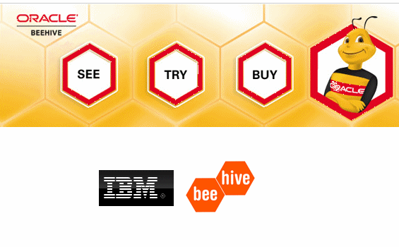 Image:IBM (twice) and Oracle say Beehive yourself (and a pic)