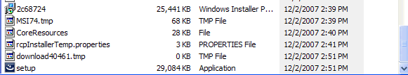 Image:Issue with the Sametime 8 network-install if you misconfigure the original network package on the server