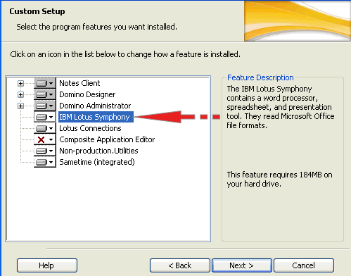 Image:Why is Lotus Symphony installation not componetized?