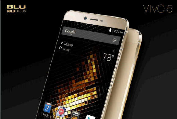 BLU VIVO 5 smartphone