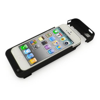  BSHW iPhone 5 case with 4200mAh battery and kickstand