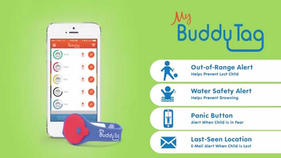 BuddyTag child locator