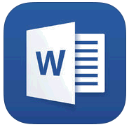 Microsoft Word for iPad logo