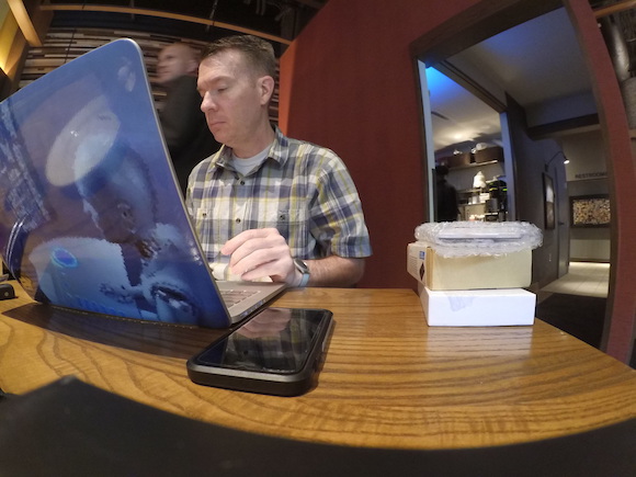 YI Action Camera live view