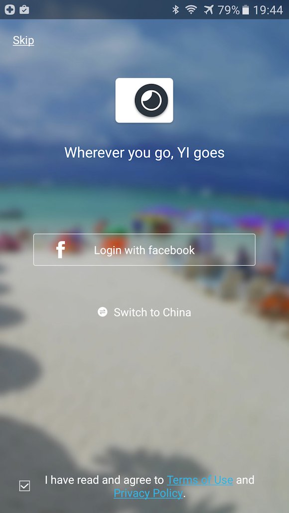 YI Action Camera Facebook