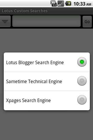 Image:Free Android app for custom Lotus searches launched!